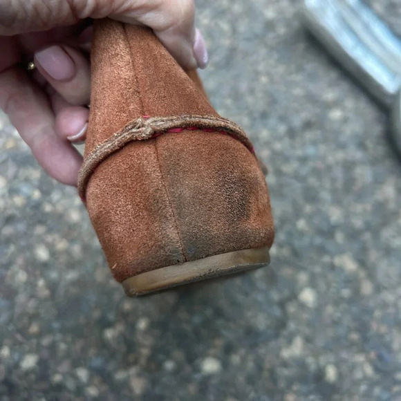 Donald J Pliner Tan Sport Suede Berle Casual Booties Size 9 - Picture 6 of 13